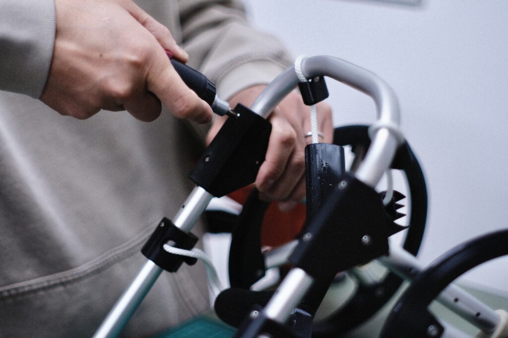 ペット用車椅子修理